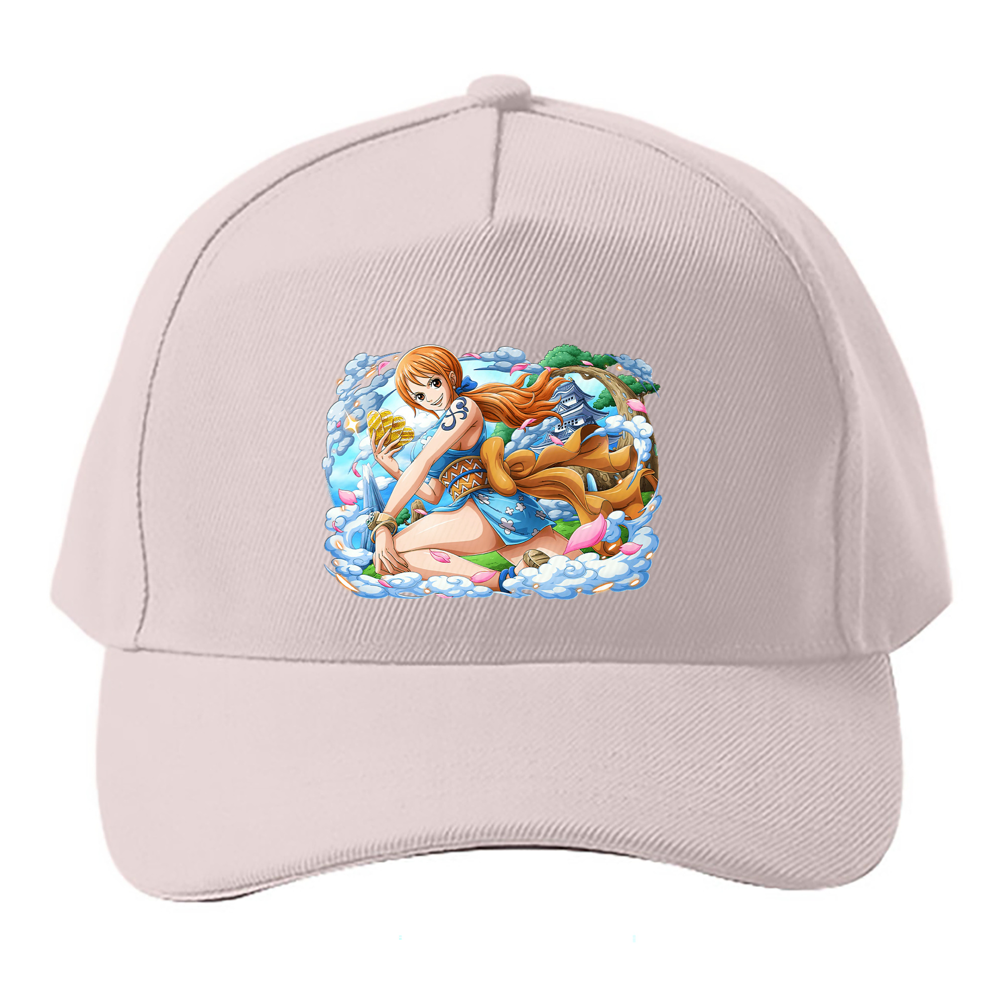 （画像用） ワンピース ナミ ONE PIECE Nami ベースボールキャップ 綿100％ 男女兼用 帽子 スポーツ